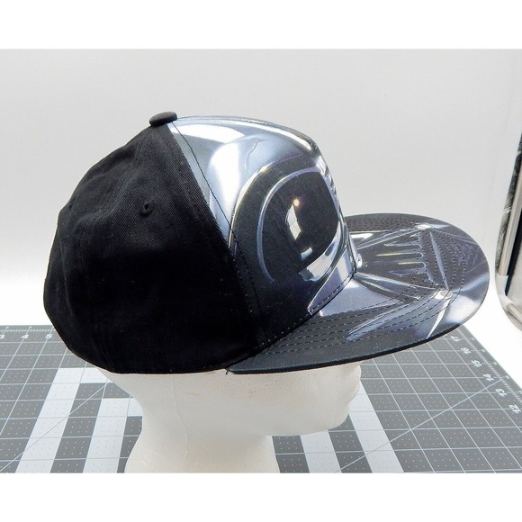 Star Wars Darth Vader Black Snapback Hat Cap Adjustable Lucasfilm LTD One Size - Picture 2 of 11